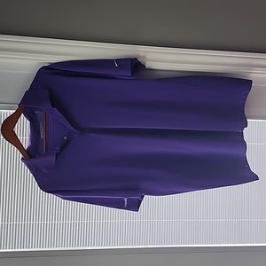 Nike Golf polo shirt XL and purple